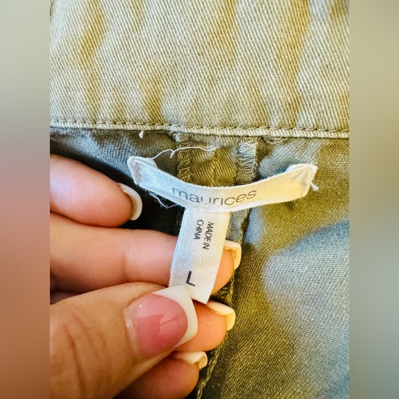 Ladies Light Weight Jacket in Army Green, size L - Picture 4 of 5